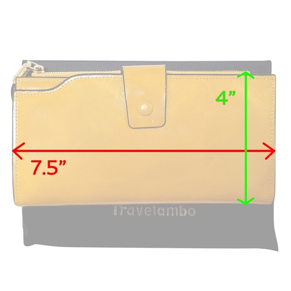 Travelambo large women's envelope wallet NEW - Picture 3 of 6